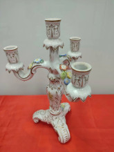 Фарфоровый подсвечник