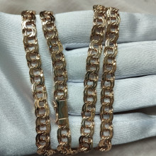 Золотая полновесная цепь